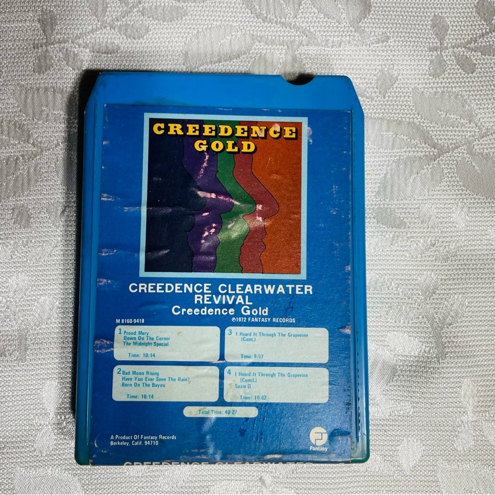Credence Clearwater Revival 8 track tape Gold CCR
